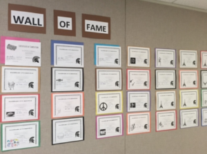 The ATLAS School Wall of Fame